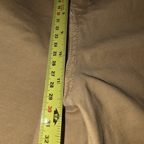 TRIBAL JEANS Brooke Wide-Leg Cargo Pants Caramel‎ Size 12 - Picture 8 of 9